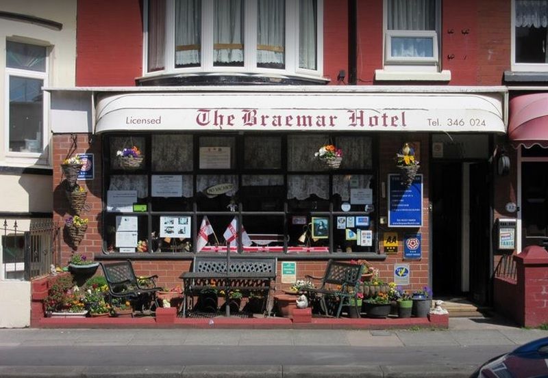 The Braemar Blackpool Exterior foto