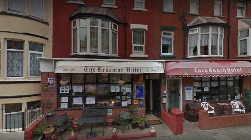 The Braemar Blackpool Exterior foto